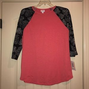 Coral & paisley LuLaRoe Randy